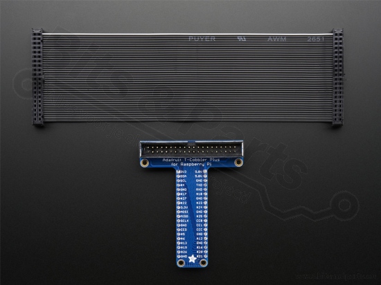 T-Cobbler Plus GPIO expansion board Raspberry Pi A+/B+ Pi 2 - Adafruit 2028